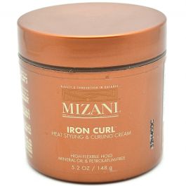 mizani iron curl heat styling curling cream 5 2 oz
