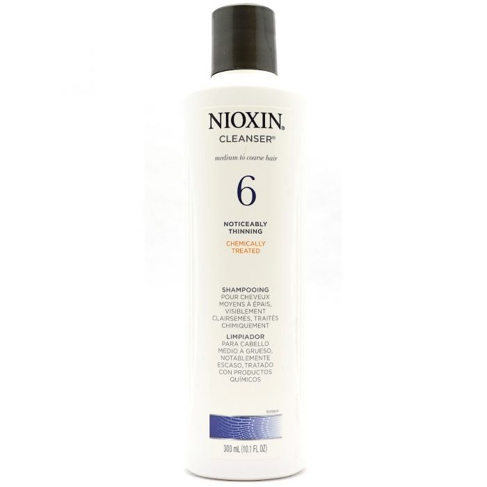 Nioxin 6 Cleanser Medium To Coarse Hair Noticeably Thinning