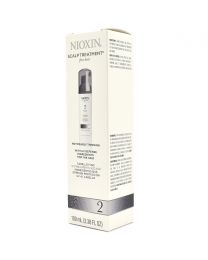 Nioxin 2 Scalp Treatment for Fine Hair | Noticeably Thinning 3.38 fl. oz. (100 ml)