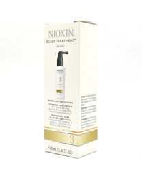 Nioxin 3 Scalp Treatment for Fine Hair | Normal to Thin-Looking Chemically Treated 3.38 fl. oz. (100 ml)