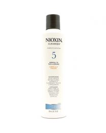 Nioxin 5 Cleanser for Medium to Coarse Hair | Normal to Thin-Looking Chemically Treated