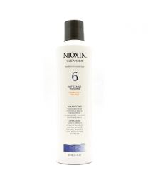 Nioxin 6 Cleanser Medium to Coarse Hair | Noticeably Thinning Chemically Treated